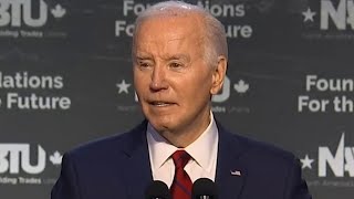 &#39;PAUSE&#39;: Biden appears to read script instructions out loud in latest gaffe