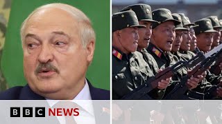 North Korea troops fighting with Russia in Ukraine is &#39;rubbish&#39;, says Belarus leader | BBC News