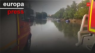 Bomberos de la Comunidad de Madrid intervienen en 140 avisos por las lluvias