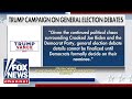 Trump campaign on general election debates: Nothing until nominee confirmed
