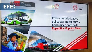 Gobierno de Perú busca renovar transporte urbano a vehículos eléctricos con apoyo de China