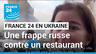 CATALINA RESOURCES LTD Frappe contre un restaurant à Kramatorsk  : Le témoignage de Catalina Gomez, journaliste France 24