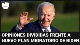 Reacciones al anuncio del nuevo plan migratorio de Biden para regularizar a miles de indocumentados