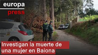 Investigan la muerte de una mujer en Baiona como posible homicidio por violencia de género