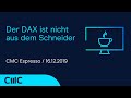 Der DAX ist nicht aus dem Schneider