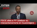 PSOE afea a PP celebrar su interparlamentaria en Guadalajara