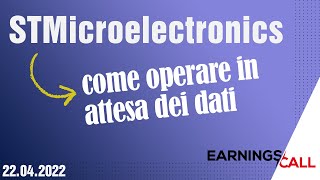 STMICROELECTRONICS STMicroelectronics: come operare in attesa dei dati