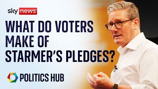 Labour: What do voters make of Starmer&#39;s six pledges?
