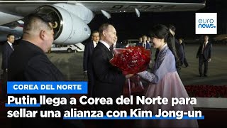 Putin llega a Corea del Norte para sellar una alianza con Kim Jong-un