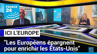 Enrico Letta : &quot;Les Européens épargnent pour enrichir les États-Unis&quot; • FRANCE 24
