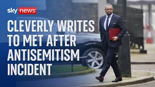 Home Secretary writes to Met Police after antisemitism incident