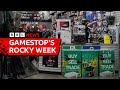 GameStop meme stocks rally behind rollercoaster week on stock exchange | BBC News