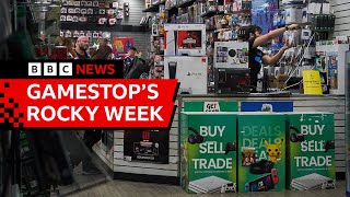 RALLY GameStop meme stocks rally behind rollercoaster week on stock exchange | BBC News