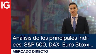 ESTOXX50 PRICE EUR INDEX Análisis de los principales índices: S&amp;P 500, DAX, Euro Stoxx...