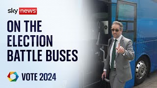 General Election 2024: On the battle buses