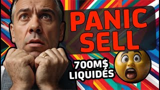 BITCOIN PANIQUE SUR  BITCOIN 😡(Faut-il vendre ses cryptos pour racheter plus bas ?😱)