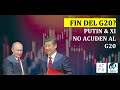 Fin del G20? Ausencia de Xi & Putin.