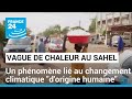 Le changement climatique "d'origine humaine" derrière la vague de chaleur meurtrière au Sahel