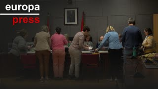La Junta Electoral de Bizkaia procede al recuento de los votos CERA
