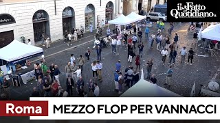 Europee, piazza semivuota per Salvini e Vannacci: la chiusura della campagna a Roma è un mezzo flop