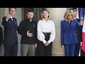 Emmanuel Macron empfängt ukrainischen Präsidenten Selenskyj