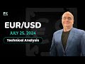 EUR/USD Daily Forecast and Technical Analysis for July 25, 2024, by Chris Lewis for FX Empire