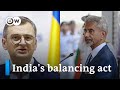Ukrainian Foreign Minister visits India | DW News
