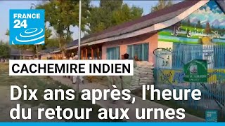 Dix ans après, le Cachemire indien retourne aux urnes pour des élections locales • FRANCE 24