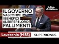 Superbonus, Lovecchio (M5S): "Il governo nasconde i benefici e usa questo alibi per i fallimenti"