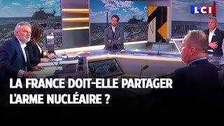 La France doit elle partager l&#39;arme nucléaire