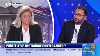 Stéphane Manigold (Groupe Eclore) : L&#39;hôtellerie-restauration en danger ?