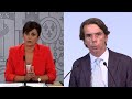 El Gobierno responde al “¡Basta ya!” de Aznar y le recrimina un comportamiento “golpista”