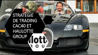 HAULOTTE GROUP 🦕👉Stratégie de trading CAC40 et HAULOTTE GROUP (13/08/21)
