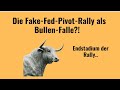 Nasdaq: Die Fake-Fed-Pivot-Rally als Bullen-Falle?! Videoausblick