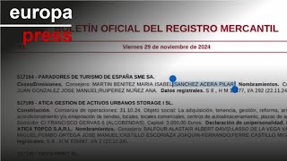 Pilar Sánchez Acera cesa como consejera de Paradores tras publicarse sus mensajes con Lobato