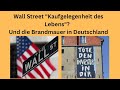 Wall Street: "Kaufgelegenheit des Lebens"? Und die Brandmauer in Deutschland..Videoausblick