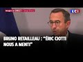 Bruno Retailleau, président des LR au Sénat : "Éric Ciotti nous a menti"