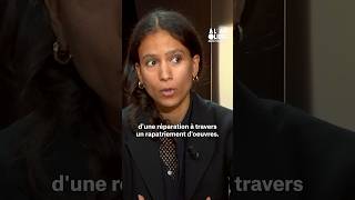 Mati Diop : « La France a le devoir et la possibilité de rapatrier ces œuvres » #shorts #mediapart