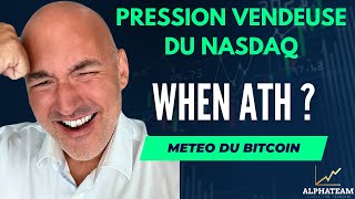 BITCOIN Le Nasdaq chute et entraîne le Bitcoin - AlphaTeam Gabriel