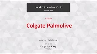 COLGATE-PALMOLIVE CO. Idée de trading : vente de Colgate Palmolive