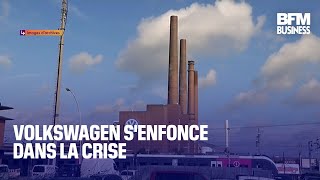 Volkswagen s&#39;enfonce dans la crise