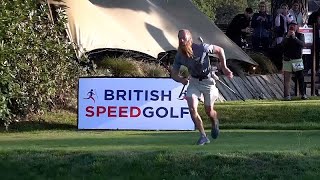 No Comment. Golf + course à pied = speedgolf