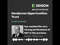 Henderson Opportunities Trust in 60 seconds