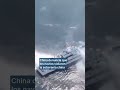 China dispara con cañones de agua a barcos filipinos
