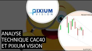 PIXIUM VISION 🦖 Analyse technique et stratégie CAC40 et Pixium Vision