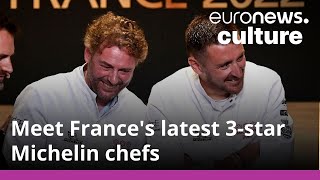 MICHELIN Meet France&#39;s latest 3-star Michelin chefs Arnaud Donckele and Dimitri Droisneau