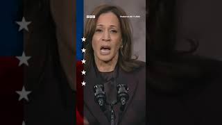 Kamala Harris said &#39;the light of America will always burn bright&#39;. #KamalaHarris #BBCNews