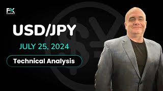 USD/JPY USD/JPY Daily Forecast and Technical Analysis for July 25, 2024, by Chris Lewis for FX Empire