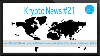 OMG NETWORK Krypto News #21: Circle kauft Poloniex, OmiseGO, GDAX Gebührenchaos, Telegram ICO