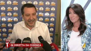 Ponte, Salvini: “Non ascoltiamo i professionisti del No come Schlein”